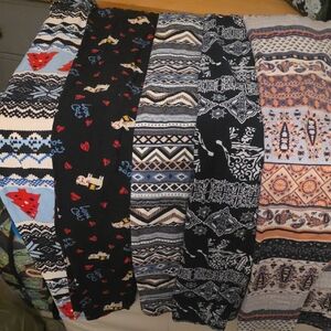 Patterned Leggings Set